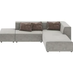 KARE Design Canapé d angle Infinity Vegas gris> Meubles