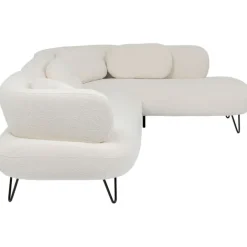 KARE Design Canapé d angle Peppo blanc><noscript><img width=