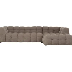 KARE Design Canapé d angle Salamanca Marron clair droite 320cm> Meubles