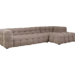 KARE Design Canapé d angle Salamanca Marron clair droite 320cm> Meubles