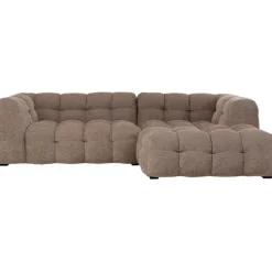 KARE Design Canapé d angle Salamanca Marron clair droite 250cm> Meubles