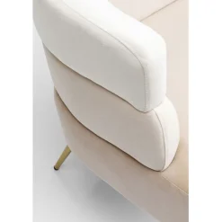 KARE Design Canapé Discovery 2-places crème 125cm><noscript><img width=