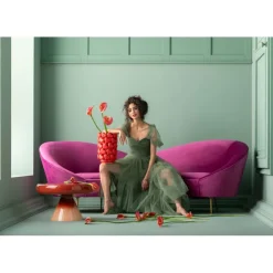 KARE Design Canapé Night Fever 3-places violet> Meubles