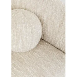 KARE Design Canapé 2-places Livia mélange creme 201cm><noscript><img width=