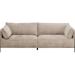 KARE Design Canapé 3-places Victor tissu Beige 233cm> Meubles