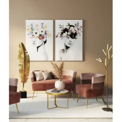 KARE Design Canapé Sandwich 2-places mauve> Meubles
