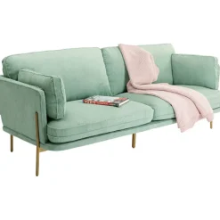KARE Design Canapé Shirly 3-places vert menthe 221cm><noscript><img width=