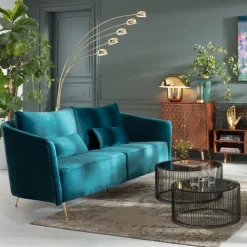 KARE Design Canapé Vegas Forever 3-places pétrole><noscript><img width=