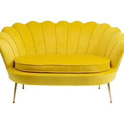 KARE Design Canapé Water Lily 2-places or jaune> Meubles