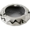 KARE Design Cendrier Avantgard argenté Ø15cm> Accessoires