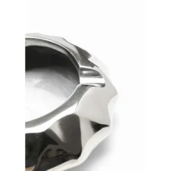 KARE Design Cendrier Avantgard argenté Ø15cm><noscript><img width=