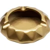 KARE Design Cendrier Avantgard doré Ø15cm> Accessoires