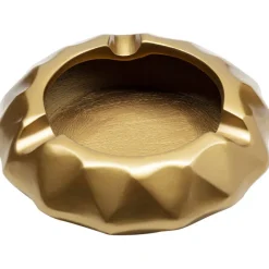 KARE Design Cendrier Avantgard doré Ø15cm> Accessoires