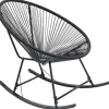 KARE Design Chaise à bascule Acapulco Mono noir> Meubles