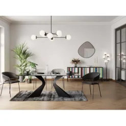 KARE Design Chaise a. acc. Belle anthracite (2/set)><noscript><img width=