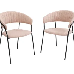 KARE Design Chaise a. acc. Belle rose (2/set)> Meubles