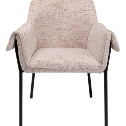 KARE Design Chaise a. acc. Bess clair Beige Flitter> Meubles