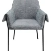 KARE Design Chaise a. acc. Bess Grey Flitter> Meubles