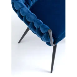 KARE Design Chaise a. acc. Knot bleu><noscript><img width=