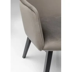 KARE Design Chaise a. acc. Modino velours gris><noscript><img width=