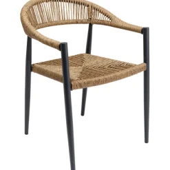 KARE Design Chaise a. acc. Palma Nature><noscript><img width=