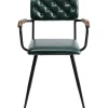 KARE Design Chaise a. acc. Salsa.cuir vert foncé> Meubles
