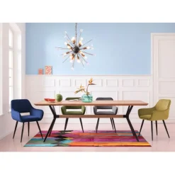 KARE Design Chaise a. acc. San Francisco vert foncé> Meubles