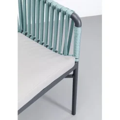 KARE Design Chaise a. acc. Santanyi vert pétrole><noscript><img width=