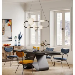 KARE Design Chaise a. acc. Viola bleu> Meubles