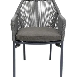 KARE Design Chaise a. acc.Wave gris> Meubles