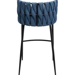 KARE Design Chaise de bar Saluti bleu 77cm><noscript><img width=