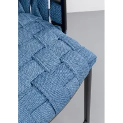 KARE Design Chaise de bar Saluti bleu 77cm><noscript><img width=