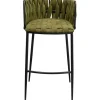 KARE Design Chaise de bar Saluti vert foncé 77cm> Meubles