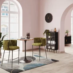 KARE Design Chaise de bar Saluti vert foncé 77cm> Meubles