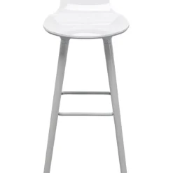 KARE Design Chaise de bar York blanc 75cm> Meubles