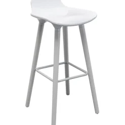 KARE Design Chaise de bar York blanc 75cm> Meubles