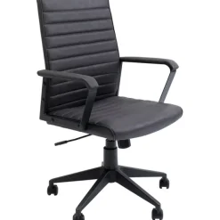 KARE Design Chaise de bureau Labora dossier bas noir><noscript><img width=