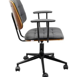 KARE Design Chaise de bureau Nelly noir><noscript><img width=