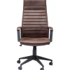KARE Design Chaise de bureau pivotante Labora dossier haut> Meubles