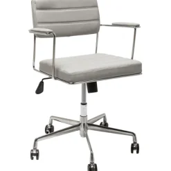 KARE Design Chaise de bureau pivotante Dottore gris><noscript><img width=