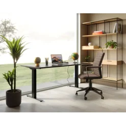 KARE Design Chaise de bureau pivotante Labora marron><noscript><img width=