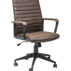 KARE Design Chaise de bureau pivotante Labora marron><noscript><img width=