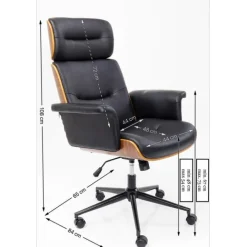 KARE Design Chaise de bureau pivotante Check Out><noscript><img width=
