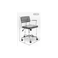 KARE Design Chaise de bureau pivotante Dottore noir><noscript><img width=
