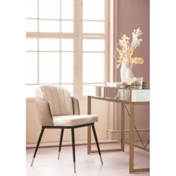 KARE Design Chaise Hojas beige> Meubles