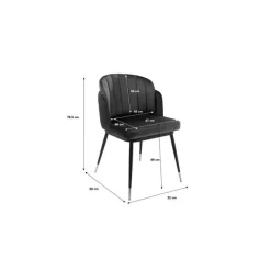 KARE Design Chaise Hojas bleu><noscript><img width=