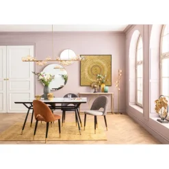 KARE Design Chaise Hudson bleu> Meubles