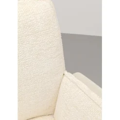 KARE Design Chaise pivotante à acc. Hilla blanc><noscript><img width=