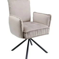 KARE Design Chaise pivotante a. acc. Chelsea gris><noscript><img width=