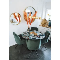 KARE Design Chaise pivotante a. acc. Mila.vert><noscript><img width=